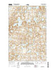 Goldwin SW North Dakota Current topographic map, 1:24000 scale, 7.5 X 7.5 Minute, Year 2014