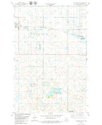 Goodrich East North Dakota Historical topographic map, 1:24000 scale, 7.5 X 7.5 Minute, Year 1978
