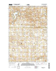 Goodrich SW North Dakota Current topographic map, 1:24000 scale, 7.5 X 7.5 Minute, Year 2014