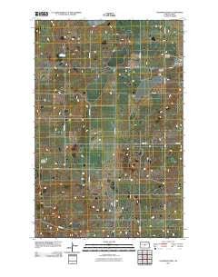Goodrich West North Dakota Historical topographic map, 1:24000 scale, 7.5 X 7.5 Minute, Year 2011