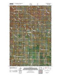 Gorham North Dakota Historical topographic map, 1:24000 scale, 7.5 X 7.5 Minute, Year 2011