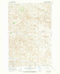 Gorham SW North Dakota Historical topographic map, 1:24000 scale, 7.5 X 7.5 Minute, Year 1963