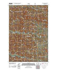 Gorham SW North Dakota Historical topographic map, 1:24000 scale, 7.5 X 7.5 Minute, Year 2011