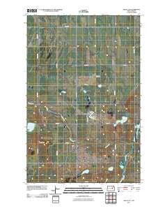Grace City North Dakota Historical topographic map, 1:24000 scale, 7.5 X 7.5 Minute, Year 2011