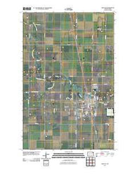 Grafton North Dakota Historical topographic map, 1:24000 scale, 7.5 X 7.5 Minute, Year 2011