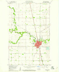 Grafton North Dakota Historical topographic map, 1:24000 scale, 7.5 X 7.5 Minute, Year 1960