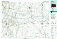 Grafton North Dakota Historical topographic map, 1:100000 scale, 30 X 60 Minute, Year 1985