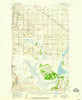Grahams Island North Dakota Historical topographic map, 1:62500 scale, 15 X 15 Minute, Year 1950