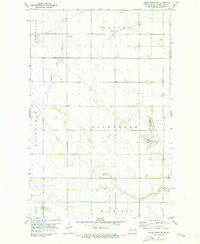 Grand Forks SW North Dakota Historical topographic map, 1:24000 scale, 7.5 X 7.5 Minute, Year 1971