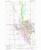 Grand Forks North Dakota Historical topographic map, 1:24000 scale, 7.5 X 7.5 Minute, Year 1963