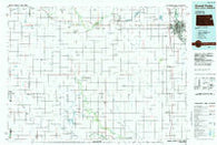Grand Forks North Dakota Historical topographic map, 1:100000 scale, 30 X 60 Minute, Year 1985