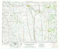 Grand Forks North Dakota Historical topographic map, 1:250000 scale, 1 X 2 Degree, Year 1952