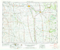 Grand Forks North Dakota Historical topographic map, 1:250000 scale, 1 X 2 Degree, Year 1952