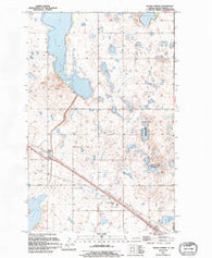 Grand Harbor North Dakota Historical topographic map, 1:24000 scale, 7.5 X 7.5 Minute, Year 1994