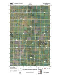 Grand Forks SW North Dakota Historical topographic map, 1:24000 scale, 7.5 X 7.5 Minute, Year 2011