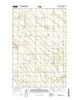 Grand Forks SW North Dakota Current topographic map, 1:24000 scale, 7.5 X 7.5 Minute, Year 2014