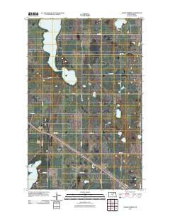 Grand Harbor North Dakota Historical topographic map, 1:24000 scale, 7.5 X 7.5 Minute, Year 2011