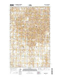 Grand View North Dakota Current topographic map, 1:24000 scale, 7.5 X 7.5 Minute, Year 2014