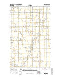 Granville NW North Dakota Current topographic map, 1:24000 scale, 7.5 X 7.5 Minute, Year 2014