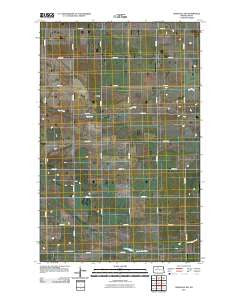 Granville SW North Dakota Historical topographic map, 1:24000 scale, 7.5 X 7.5 Minute, Year 2011