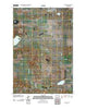 Grassna NE North Dakota Historical topographic map, 1:24000 scale, 7.5 X 7.5 Minute, Year 2011