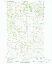 Grassy Butte SW North Dakota Historical topographic map, 1:24000 scale, 7.5 X 7.5 Minute, Year 1974