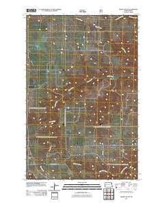 Grassy Butte North Dakota Historical topographic map, 1:24000 scale, 7.5 X 7.5 Minute, Year 2011