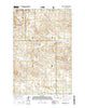 Grassy Butte SE North Dakota Current topographic map, 1:24000 scale, 7.5 X 7.5 Minute, Year 2014