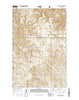 Grassy Butte SW North Dakota Current topographic map, 1:24000 scale, 7.5 X 7.5 Minute, Year 2014
