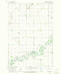 Great Bend North Dakota Historical topographic map, 1:24000 scale, 7.5 X 7.5 Minute, Year 1964