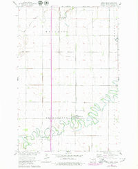 Great Bend North Dakota Historical topographic map, 1:24000 scale, 7.5 X 7.5 Minute, Year 1964