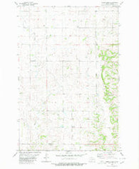 Green Ridge North Dakota Historical topographic map, 1:24000 scale, 7.5 X 7.5 Minute, Year 1980
