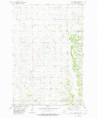 Green Ridge North Dakota Historical topographic map, 1:24000 scale, 7.5 X 7.5 Minute, Year 1980