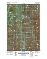 Green Ridge North Dakota Historical topographic map, 1:24000 scale, 7.5 X 7.5 Minute, Year 2011