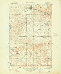 Grenora North Dakota Historical topographic map, 1:24000 scale, 7.5 X 7.5 Minute, Year 1948