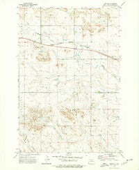 Griffin North Dakota Historical topographic map, 1:24000 scale, 7.5 X 7.5 Minute, Year 1973