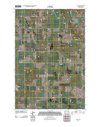 Hague North Dakota Historical topographic map, 1:24000 scale, 7.5 X 7.5 Minute, Year 2011