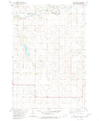 Hague SE North Dakota Historical topographic map, 1:24000 scale, 7.5 X 7.5 Minute, Year 1980