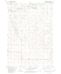 Hague SE North Dakota Historical topographic map, 1:24000 scale, 7.5 X 7.5 Minute, Year 1980