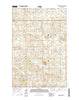 Hailstone Butte North Dakota Current topographic map, 1:24000 scale, 7.5 X 7.5 Minute, Year 2014