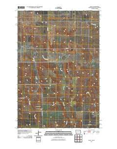 Haley North Dakota Historical topographic map, 1:24000 scale, 7.5 X 7.5 Minute, Year 2011