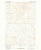 Half Timber Butte North Dakota Historical topographic map, 1:24000 scale, 7.5 X 7.5 Minute, Year 1971