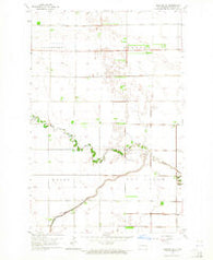Halstad SW North Dakota Historical topographic map, 1:24000 scale, 7.5 X 7.5 Minute, Year 1963