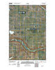 Hamar North Dakota Historical topographic map, 1:24000 scale, 7.5 X 7.5 Minute, Year 2011