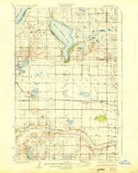 Hamar North Dakota Historical topographic map, 1:62500 scale, 15 X 15 Minute, Year 1930