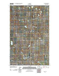 Hamlet North Dakota Historical topographic map, 1:24000 scale, 7.5 X 7.5 Minute, Year 2011