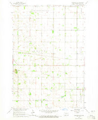 Hankinson SE North Dakota Historical topographic map, 1:24000 scale, 7.5 X 7.5 Minute, Year 1964