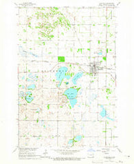 Hankinson North Dakota Historical topographic map, 1:24000 scale, 7.5 X 7.5 Minute, Year 1964