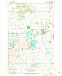 Hankinson North Dakota Historical topographic map, 1:24000 scale, 7.5 X 7.5 Minute, Year 1964