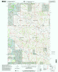 Hanks Gully North Dakota Historical topographic map, 1:24000 scale, 7.5 X 7.5 Minute, Year 1997